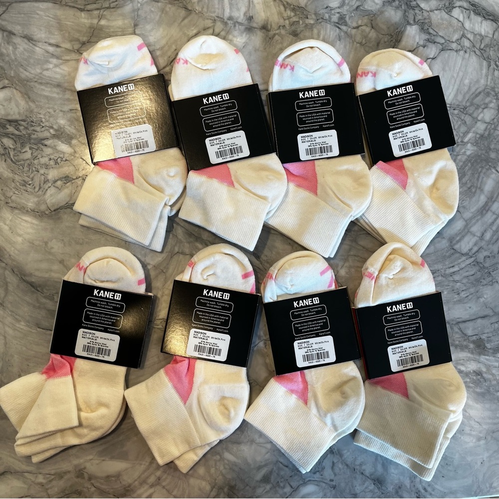 NWT 8 Pair Kane 11 Women’s Wool Socks Size 7